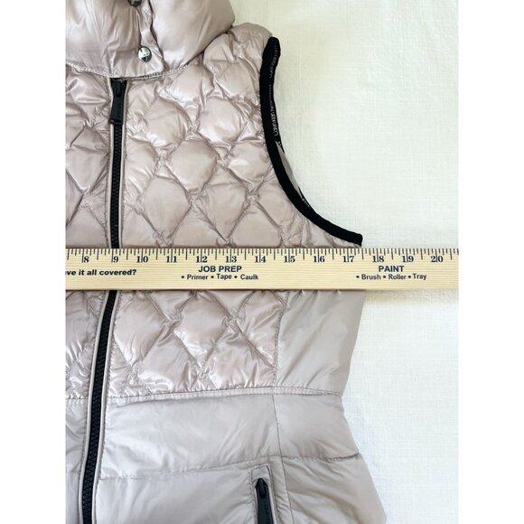 Calvin Klein Performance Women’s Sz Sm Quilted Down Vest Pink Full Zip Down Fill - Picture 9 of 10